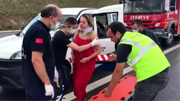 Kuzey Marmara Otoyolu'nda trafik kazası: 1 ölü, 4 yaralı