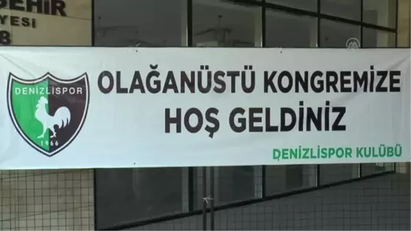 Denizlispor'da seçimli olağanüstü genel kurul 3 Ağustos'a ertelendi