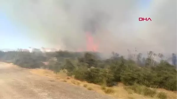 DÖŞEMEALTI'NDA KORKUTAN ÇALILIK YANGINI