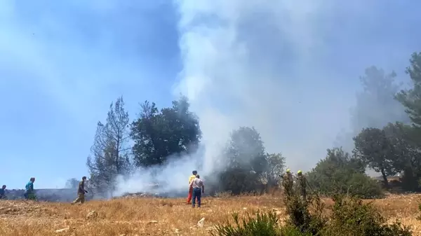 Seydikemer'de yangının biri sönüyor, biri başlıyor