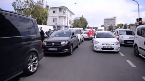 Yenilik Partisi Genel Başkanı Yılmaz, partisinin il binası açılışında konuştu