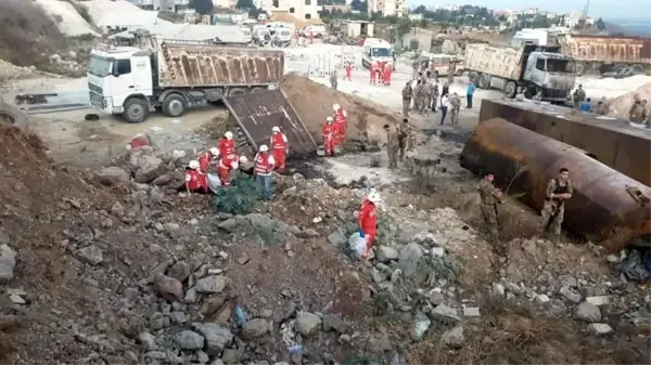 Lübnan'da akaryakıt tankeri faciasında ölü sayısı 28'e yükseldi