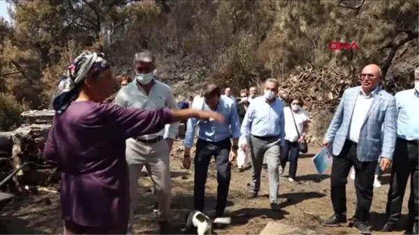 Son dakika! CHP'Lİ VEKİLLERDEN MARMARİS'TEKİ YANGINDAN ZARAR GÖREN VATANDAŞLARA ZİYARET