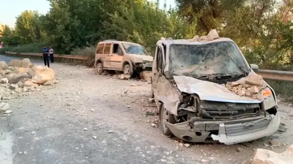 Şanlıurfa'da heyelan: 3 yaralı