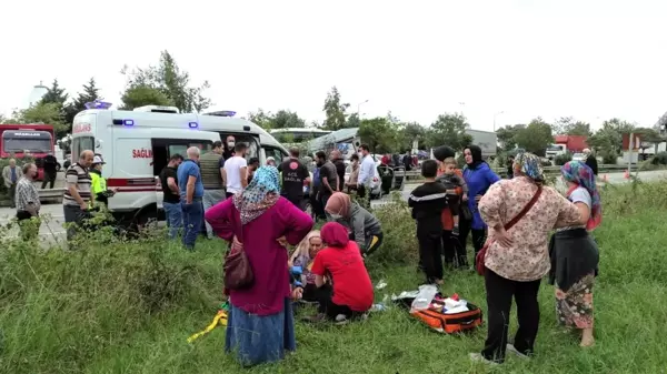 Giresun'da trafik kazası: 5 yaralı