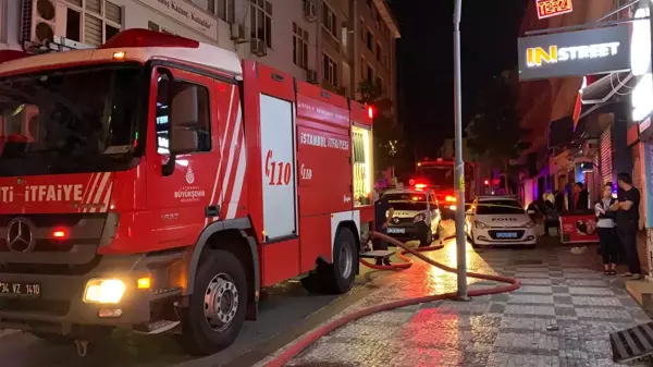 Son dakika: Bir iş yerinde çıkan yangın hasara neden oldu