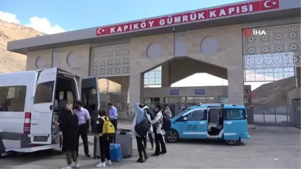 Kapıköy Gümrük Kapısı İran geçişine açıldı, turist kafileleri gelmeye başladı