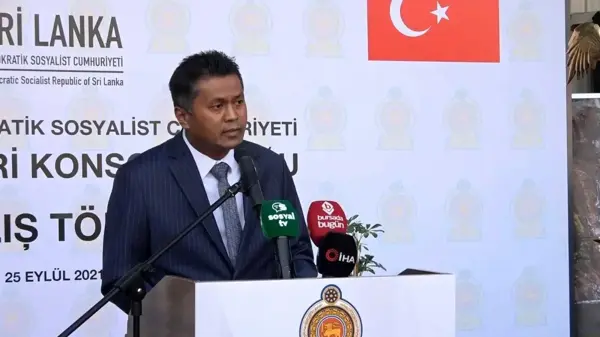 Sri Lanka Demokratik Sosyalist Cumhuriyeti Bursa Fahri Konsolosluğu törenle hizmete açıldı