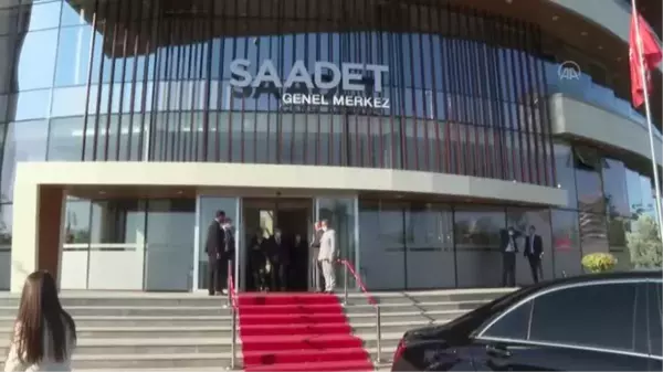 Saadet Partisi YİK Başkanı Asiltürk'ün vefatının ardından partiye taziye ziyaretleri sürüyor