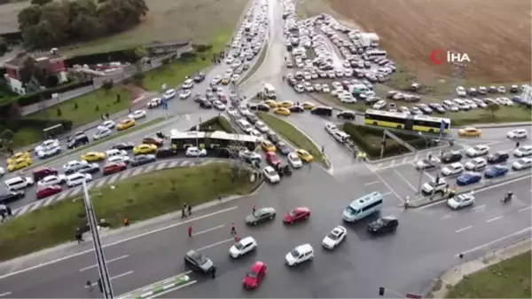 İstanbul trafiğinde Formula 1 yoğunluğu