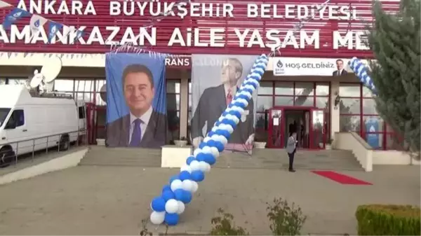 Babacan, partisinin Kahramankazan İlçe Kongresi'ne katıldı