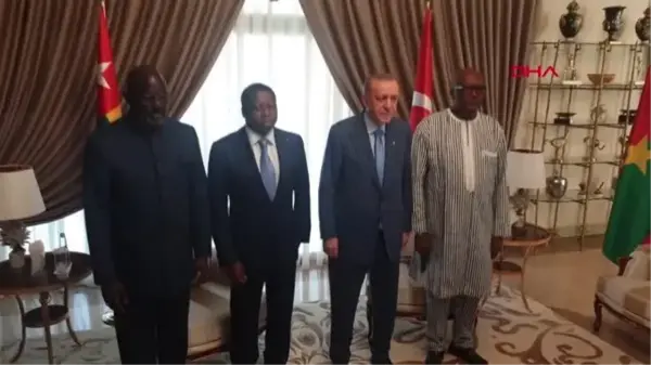 Cumhurbaşkanı Erdoğan, Burkina Faso Devlet Başkanı Kabore ile görüştü