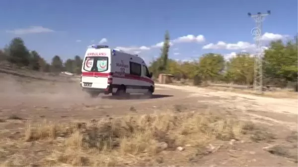 DİYARBAKIR - Deprem tatbikatı havadan görüntülendi