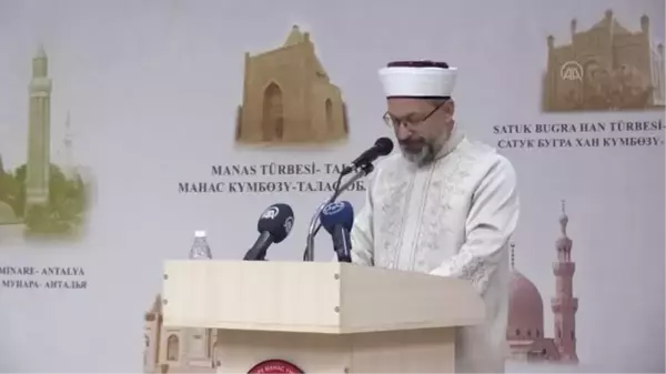 Diyanet İşleri Başkanı Erbaş, Kırgızistan'da STK temsilcileriyle buluştu