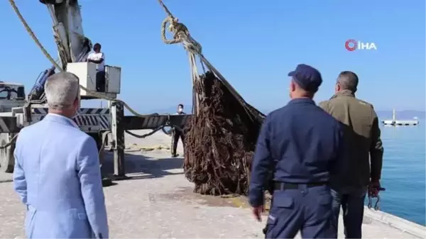 Kuşadası Körfezi'nden 40 metre 