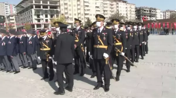 Elazığ'da Cumhuriyet Bayramı töreni düzenlendi