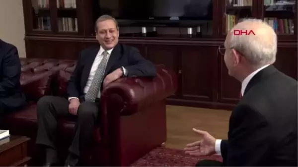 Kılıçdaroğlu, Galatasaray Başkanı Elmas'ı kabul etti