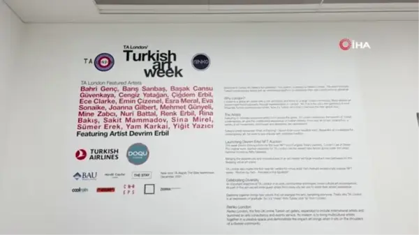 Türk Sanat Haftası Londra'da başladı