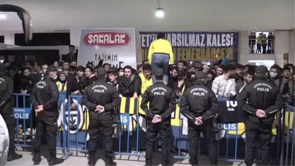 Fenerbahçe kafilesi, Konya'ya geldi