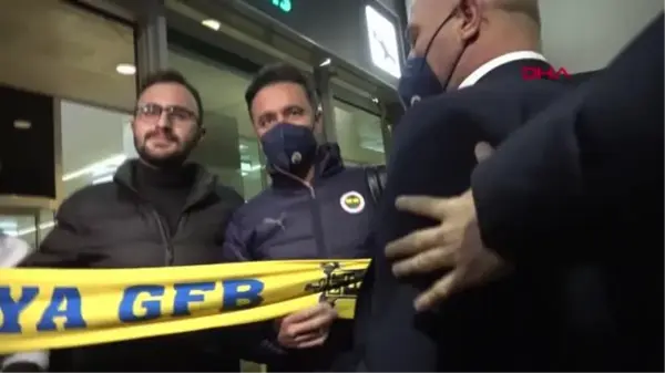 SPOR Fenerbahçe'ye Konya'da coşkulu karşılama