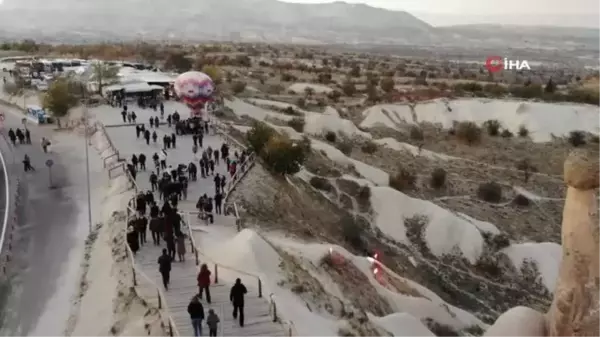 Kapadokya 'Cumhuriyet Bayramı' nedeniyle yüzde yüz doluluk oranına ulaştı