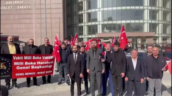 Milli Beka Hareketi üyeleri, İYİ Partili Türkkan hakkında suç duyurusunda bulundu