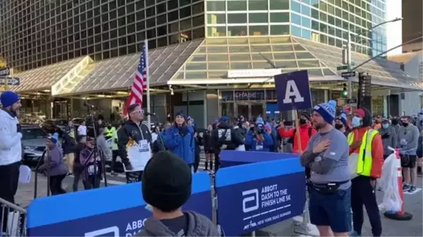 New York Maratonu 50. kez koşuldu