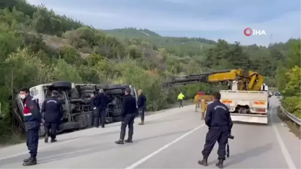 Gelibolu'da trafik kazası: 1 ölü, 1 yaralı