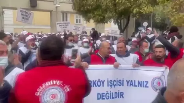 Bakırköy Belediyesi işçileri grevlerinin 24. gününde