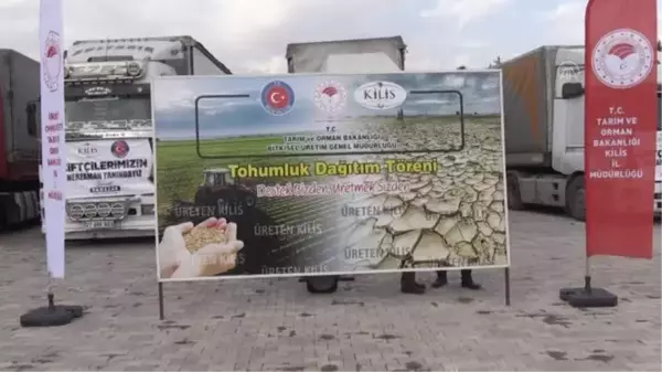 520 ton buğday tohumu dağıtıldı