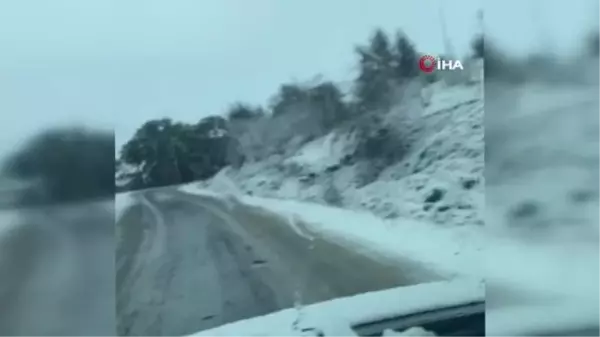 Tokat'ın Başçiftlik ilçesi beyaza büründü