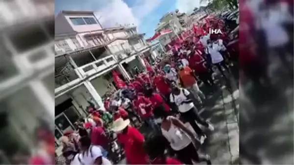 Fransa'nın denizaşırı topraklarında protestolar yayılıyor