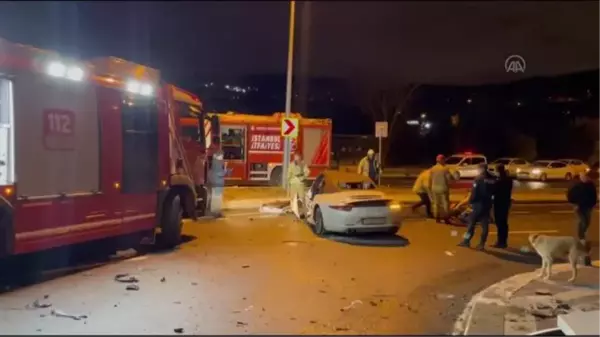 Son dakika haberi! Sarıyer'deki trafik kazasında 3 kişi yaralandı