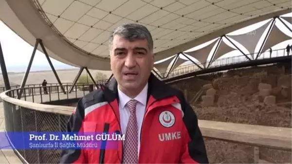 ŞANLIURFA - Göbeklitepe'de aşı standı açıldı