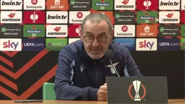 Lazio Teknik Direktörü Sarri: 