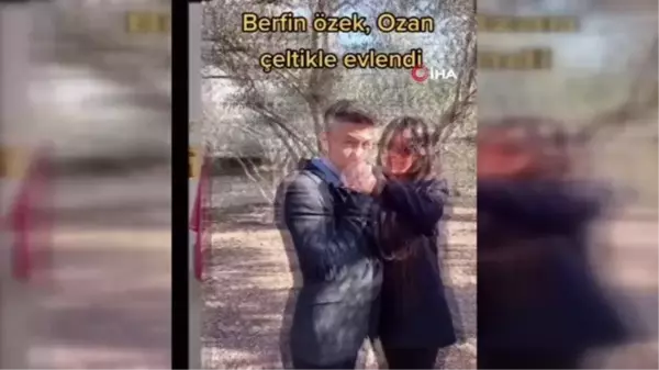 Berfin Özek, yüzüne asitli saldırıda bulunan erkek arkadaşıyla evlendi