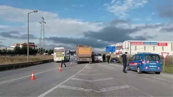 Silivri'deki trafik kazasında 4 kişi yaralandı