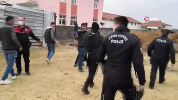 Polisin nöbeti devam ediyor... Aksaray'da 