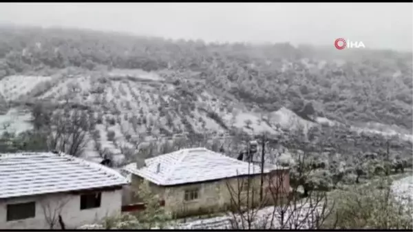 Kar yağışı yüzleri güldürdü