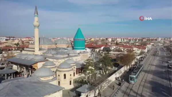 Konya Şeb-i Arus Törenlerinde on binlerce Mevlana dostunu ağırladı