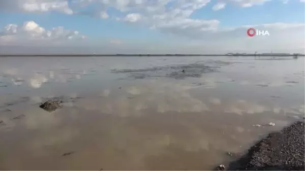 Hatay'da Amik Ovası sular altında