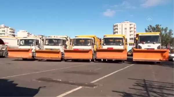 Diyarbakır Büyükşehir Belediyesi kış hazırlıklarını tamamladı