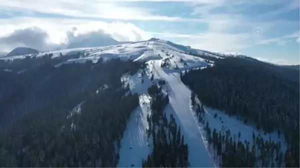 KASTAMONU - Ilgaz Dağı'ndaki oteller yılbaşı öncesi doldu