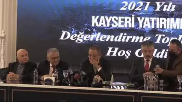 AK Partili Özhaseki, 2021 Yılı Kayseri Yatırımları Değerlendirme Toplantısı'nda konuştu