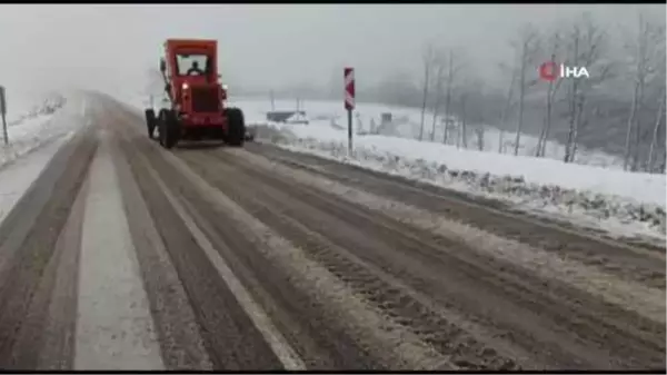 Ordu'da karla mücadele... 191 yol ulaşıma açıldı