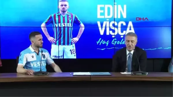 SPOR Trabzonspor'da Visca için imza töreni düzenlendi