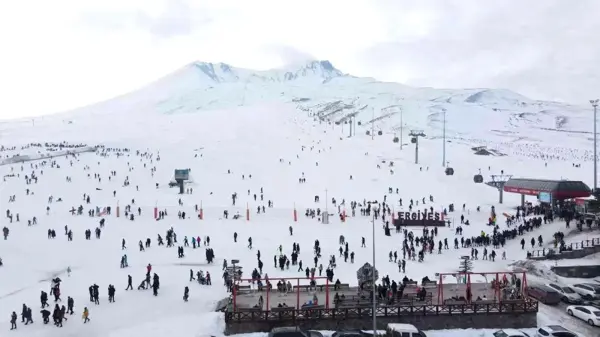 Sömestir tatili için Erciyes'e yoğun talep