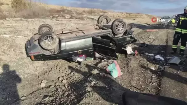 Tekirdağ'da iki otomobilin çarpıştığı kazada 3 kişi yaralandı