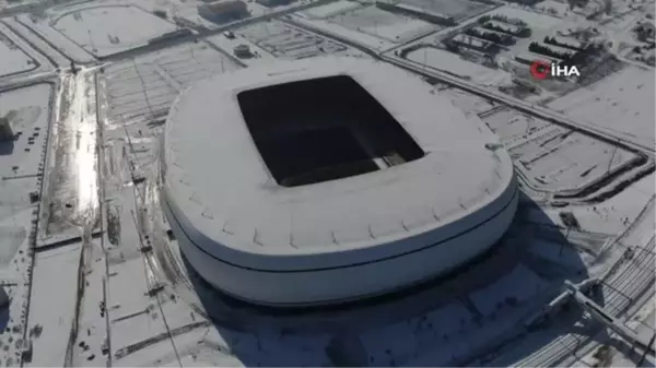 Sivas 4 Eylül Stadı, alttan ısıtma ile Fenerbahçe maçına hazır hale gelecek