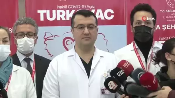 Ankara Şehir Hastanesi Genel Hastane Başhekimi Doç. Dr. İhsan Ateş'ten Turkovac aşısı ilgili açıklama